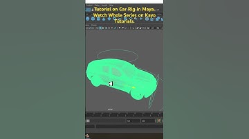 Maya Tutorials, Learn Car Rigging from Scratch in Maya.. #3dtutorials #3d #Autodeskmaya