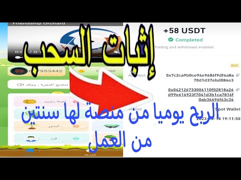 حداري من النصب من منصة تدعي المصداقية في العمل مع اثبات السحب بستان الصداقة