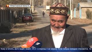 Незамерзающий дедушка из Туркестанской области круглый год ходит в костюме