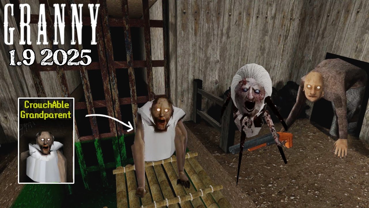 トップス Granny Granny 1.9 2026 Rift Escape with Crouchable Granny and Grandpa in