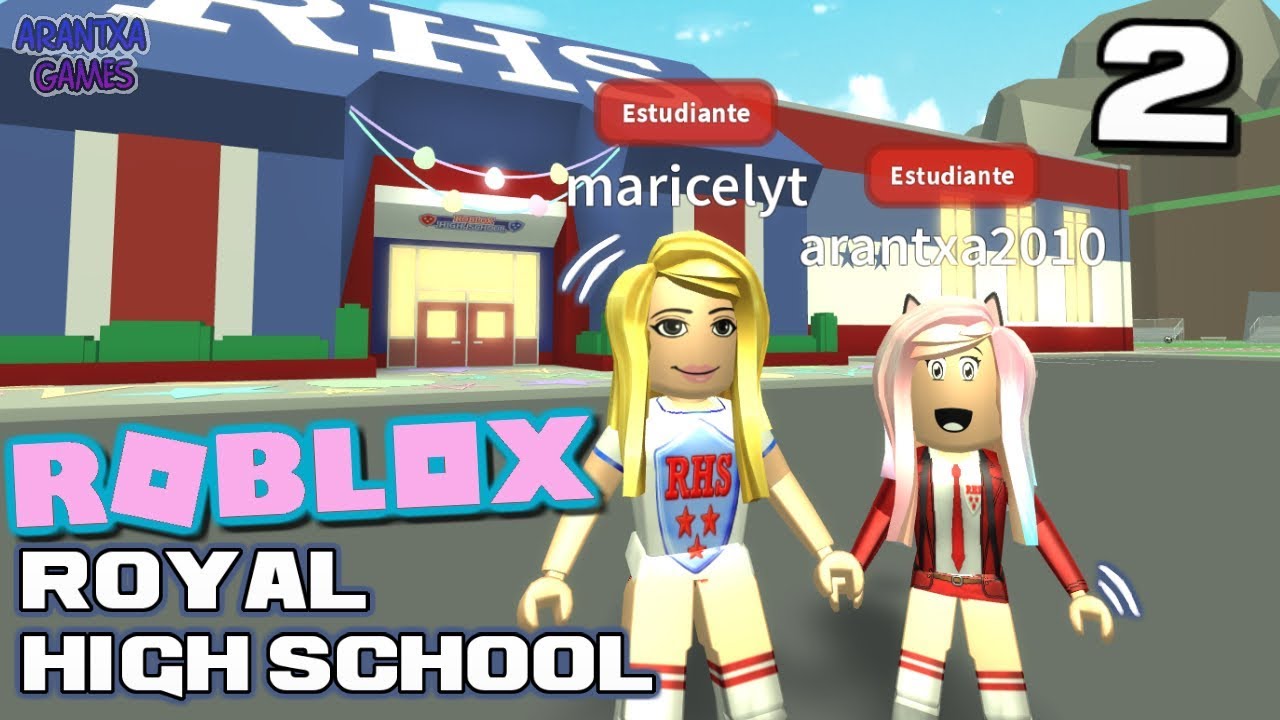 Royal High School 2 Roblox Jugando Con Mama Arantxa Games Youtube - serie roblox royal high school con mi madre arantxa games youtube