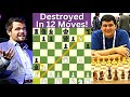 Calculation BEATS Aggression! Magnus Crushes IMs Dreams in 12 Moves!