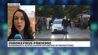 Concern across Europe as continent faces second wave: Update on the situation in Spain