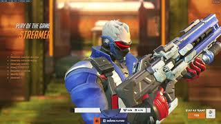 22K DMG! POTG! HUMAN AIMBOT! GALE SOLDIER 76 SEASON 10 GAMEPLAY OVERWATCH 2