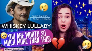 Download Lagu Brad Paisley - Whiskey Lullaby ft. Alison Krauss | Opera Singer and Vocal Coach REACTS LIVE! MP3