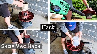 Shop Vac Hack  No More Expensive Filters