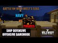 Battle On The Western Seas, Pirates Vs Navy. [Roblox Wild West]