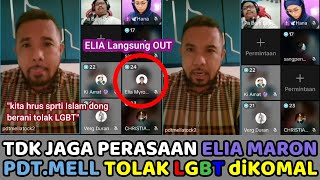 Tidak Jaga Perasaan Elia Maron, Pendeta Mell Atock Ajak Polikardus Tolak LGBT diKomal