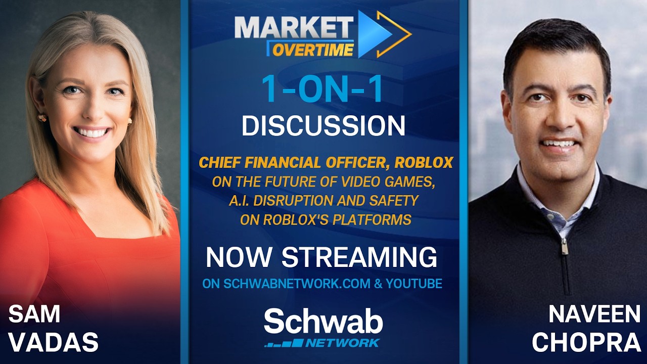 Market Overtime: Roblox (RBLX) CFO on Video Gaming Future, AI Disruption &amp; Safety - YouTube