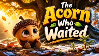 🌱 THE ACORN WHO WAITED,  A STORY ABOUT PATIENCE.
