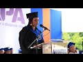 Palabras de Agradecimiento - LI Graduación UAPA 2017 / Licda  Natividad Martínez López