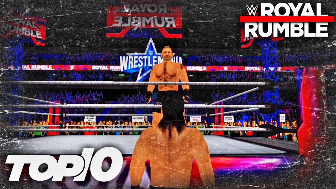 Top 10 WWE Royal Rumble 2022 Moments | WR3D