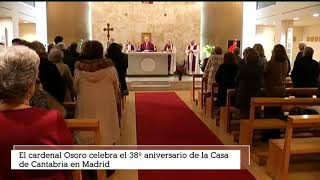 El cardenal Osoro celebra el 38 aniversario de la Casa de Cantabria en Madrid