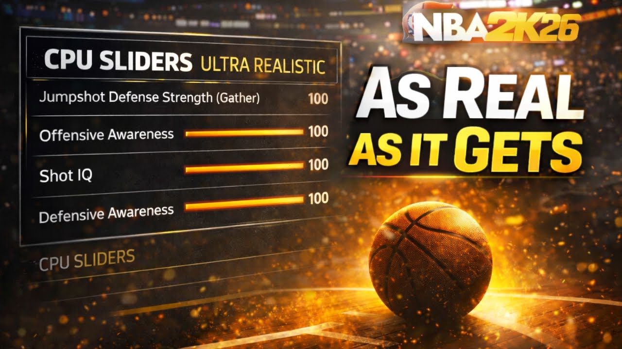 Ультрареалистичные настройки взаимодействия процессора и компьютера в NBA 2K26