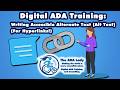 The ADA Lady Tutorial: Alt Text for Links