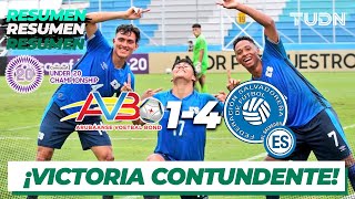 Resumen y goles | Aruba 1-4 El Salvador | CONCACAF Sub 20 | TUDN
