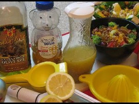 How to make Honey Lemon Twist Dressing