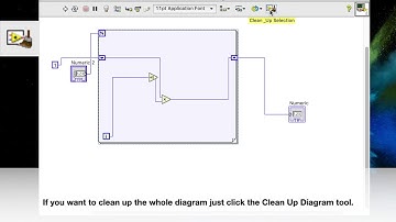 4.  Cleaning up Block Diagram