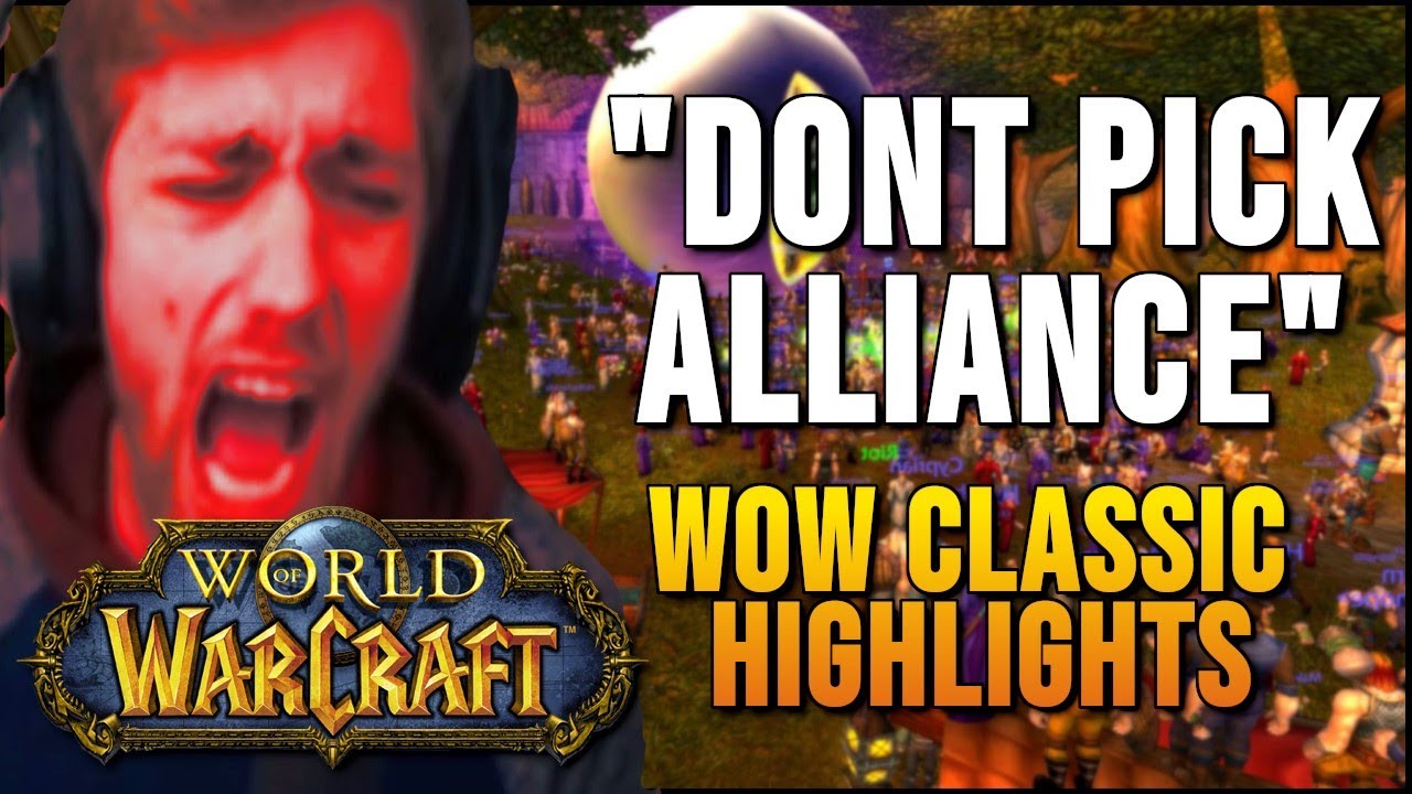 WoW Classic Highlights World of Warcraft Vanilla Funny Moments Part 1