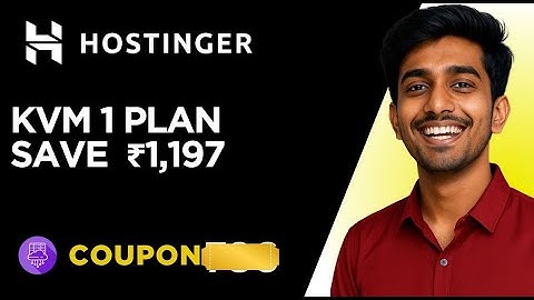 Hostinger KVM 1 VPS Coupon Code Hosting 2026 💻🔥 | Powerful VPS Performance & Exclusive Hosting Deal