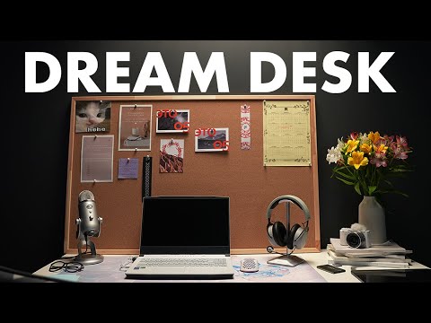 ЕЁ ИДЕАЛЬНОЕ РАБОЧЕЕ МЕСТО - СЕРЕБРИСТО-БЕЛЫЙ ДРИМДЕСК #дримдеск #dreamdesk