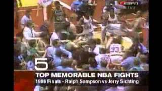 Top 10 fights in NBA history