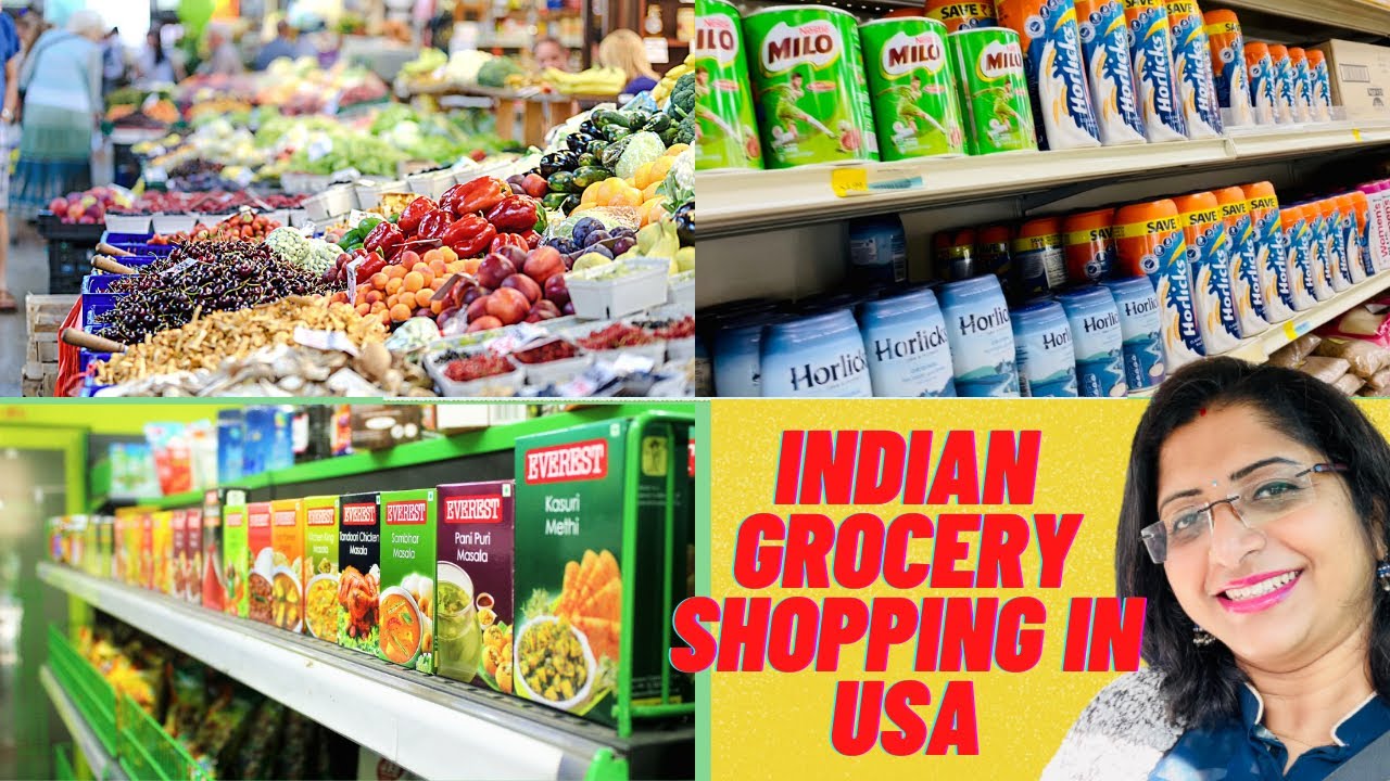 Tour Of Indian Grocery Store In America || Indian Grocery Shopping In