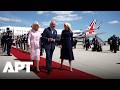 IN FULL | Royal Arrival: King Charles Lands In US With Military Honors And Anthem Ceremony | APT