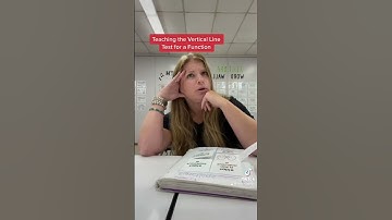 Vertical Line test for Functions! #algebra #mathematics #math #algebra1 #teacher