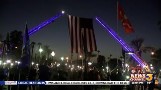 ‘We’re not mourning alone:’ Cpl. Hunter Lopez’s family receives community support at ...
