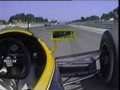 Boutsen (On Board) Gugelmin Mansell Berger Crash Paul Ricard 1989