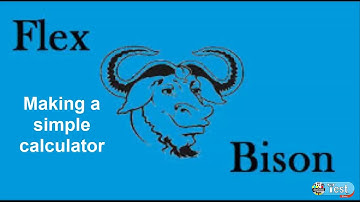 Calculator using Flex and Bison (Arabic)