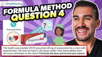 Walkthrough a Formula Method Practice Question - Question #4