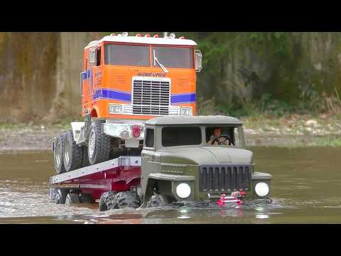 Deep Water! Heavy Trucks in Danger