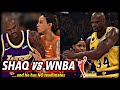 I Put Shaq Up Against The Entire WNBA, by himself... and this happened