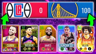 Can I Score 100 Points In ONE Game With This Team?!