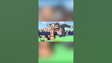 100 Men Vs a Gorilla! SML ANIMATION #shorts #sml #animation￼