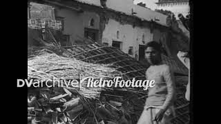 1934 - The damage done by the Bihar-Nepal earthquake in India 1934 - The damage done by the Bihar-Nepal earthquake in India