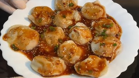 Chicken Dumpling Recipe | Chicken Momo Recipe | How to make Dim Sum at home