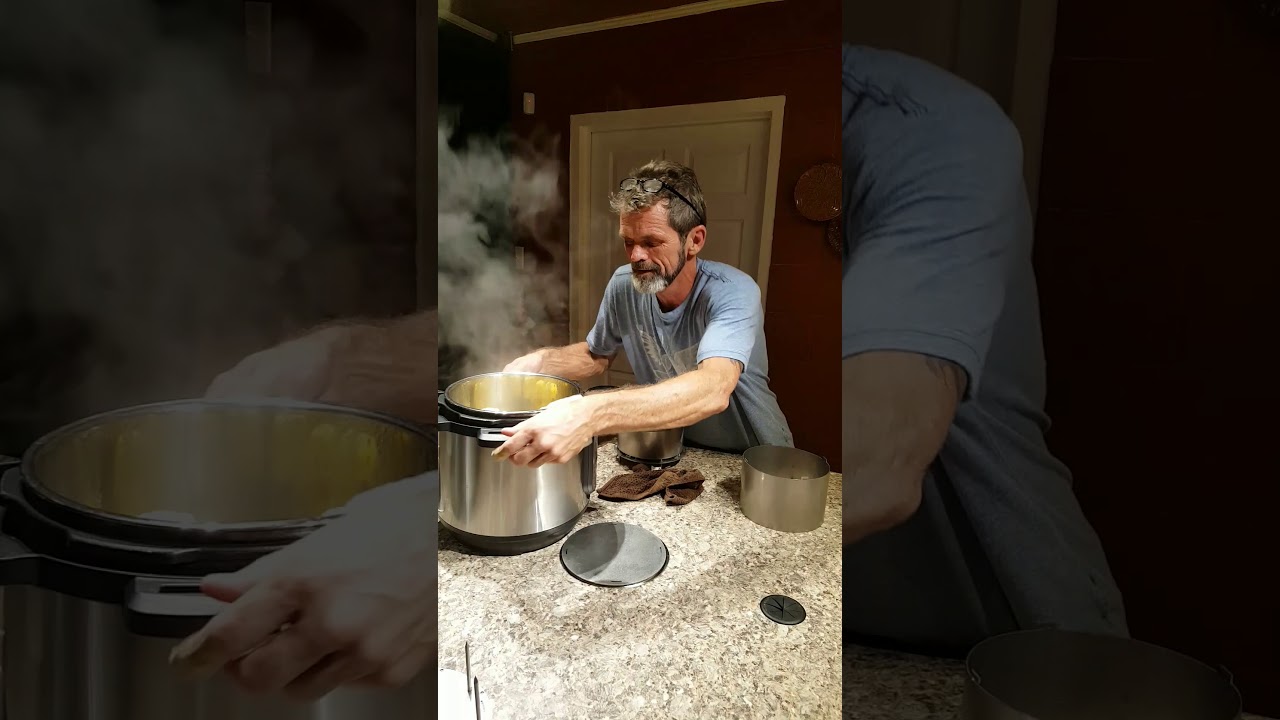 Instant Pot Honey Barbecue Wings Potato Salad And Corn On The Cob