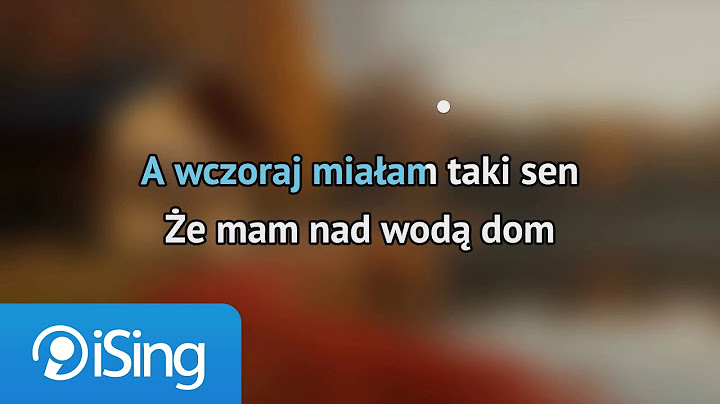 Doda - Dom nad wodą z czerwonym dywanem z trawy (karaoke iSing)