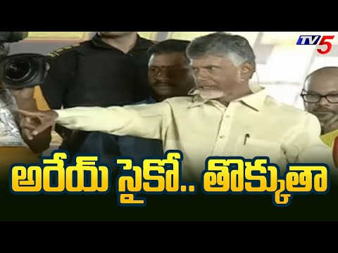 Chandrababu FIRING Comments On CM Jagan Over Fake Promises | AP Elections 2024 | TV5 News - TV5NEWS