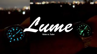 Rolex Submariner Vs. Tudor Black Bay Chrono Lume