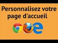 Personnalisez votre page daccueil web chrome edge firefox