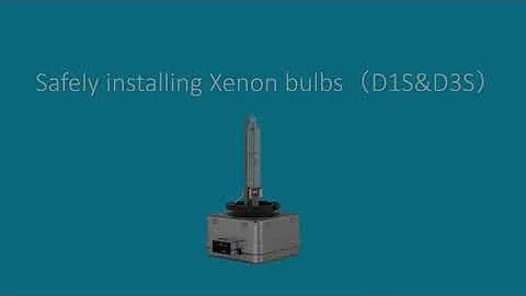 Nilight D3S HID Bulb, 6000K Diamond White D3S HID Headlight Bulbs High Low Beam