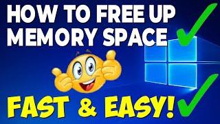 How To Free Up Memory in Windows! Fast and Easy Method