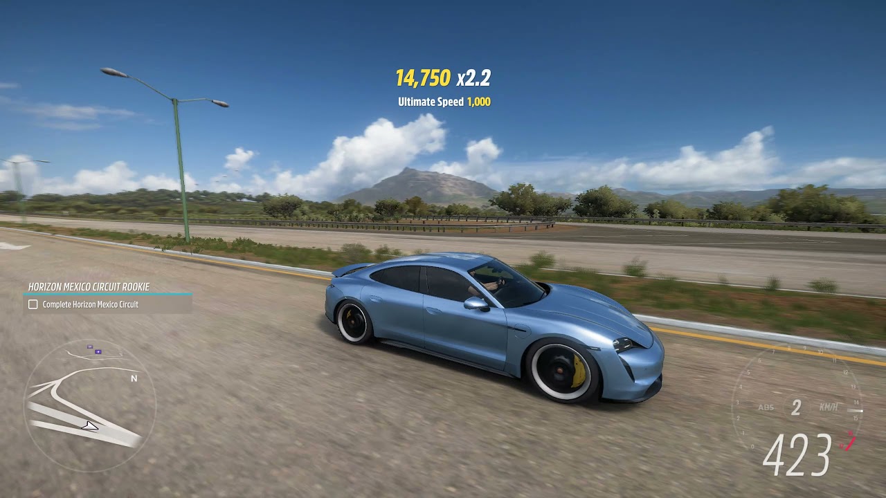 Forza Horizon 5 Porsche Taycan Turbo S TOP SPEED! 430km/h!!!! - YouTube