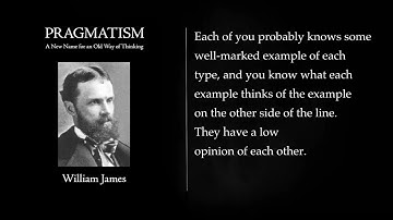 PRAGMATISM By William James. Audiobook, full length