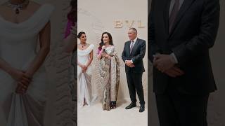 🌸 Nita Ambani with Baua Devi | Championing Indian Art at Bvlgari Serpenti Infinito Exhibition ✨
