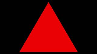 Red Triangle Black Background Up To Down